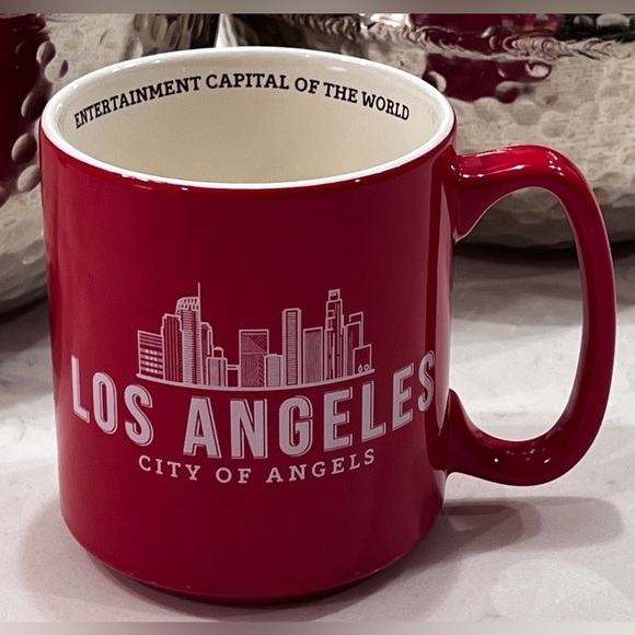 Other - Red Los Angeles City Mug - NWT